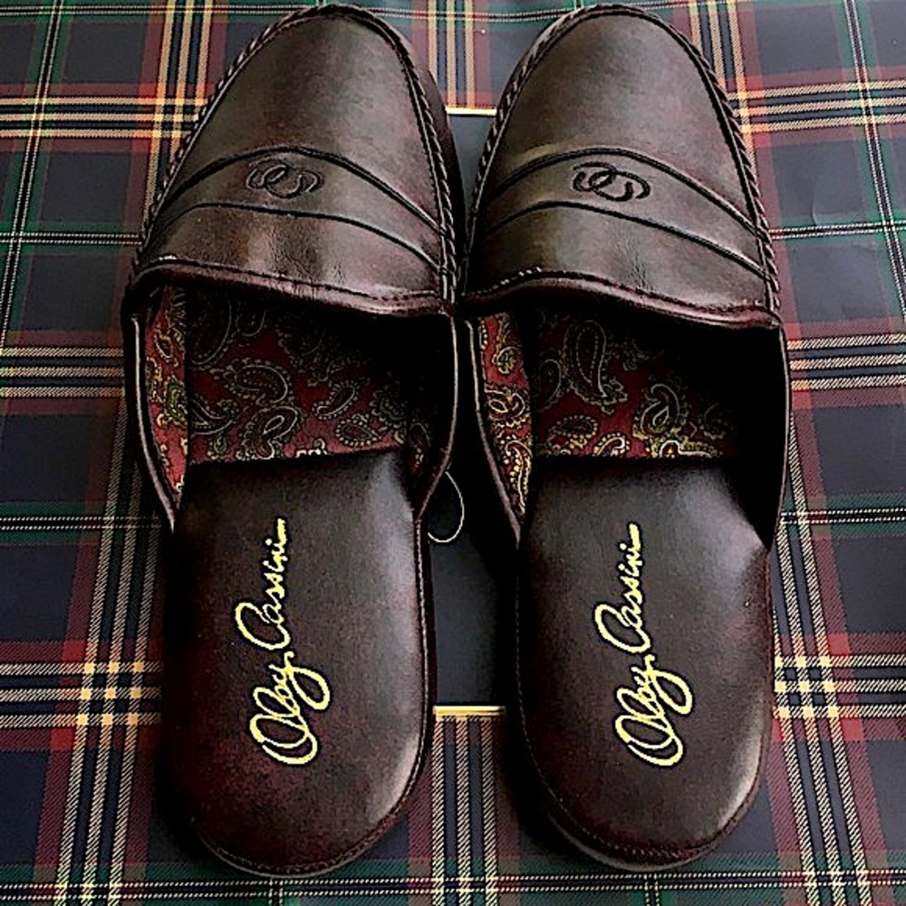 🆕🏆Oleg Cassini🏆Leather Paisley & Suede Size 8. - Picture 3 of 4